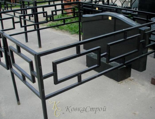 Кованая оградка №41