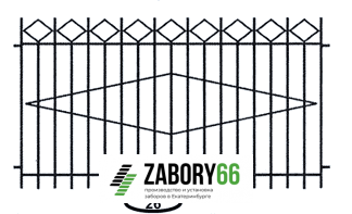 Сварной забор №26