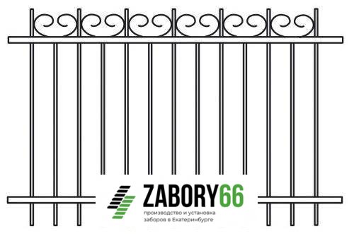 Сварной забор №39