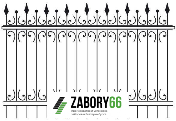 Сварной забор №50