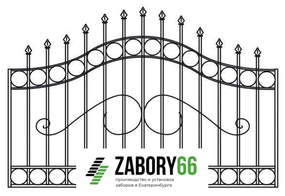 Сварной забор №34