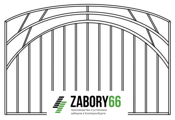 Сварной забор №51