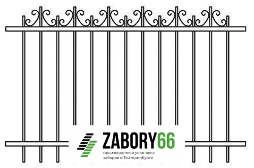 Сварной забор №40