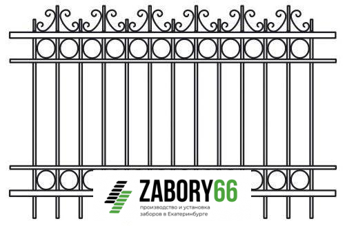 Сварной забор №47