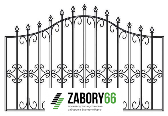 Сварной забор №57