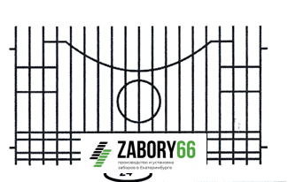 Сварной забор №24