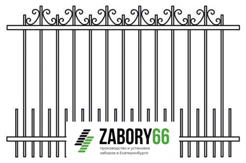Сварной забор №42